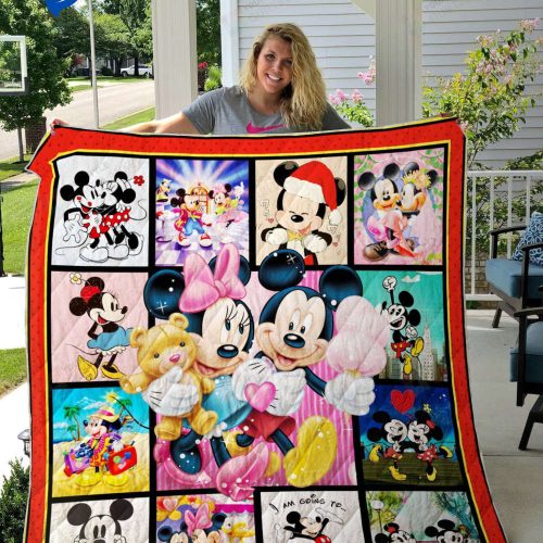 Mickey Mouse Quilt Blanket, Gift Christmas, Thanksgiving, Perfect Holiday Gift, Cozy Gift for All Occasions – Blanket Home Decor Gift Mickey Mouse Quilt Blanket, Perfect Holiday Gift, Cozy Gift for All Occasions - Blanket Home Decor Gift