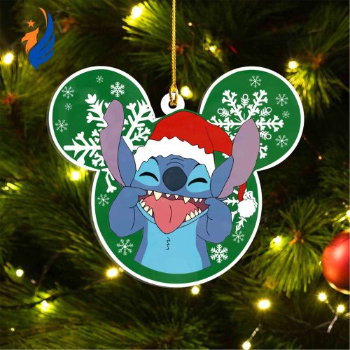 Mickey Mouse Stitch Ornament, Stitch  Ornament Gift, Stitch  Christmas Ornament Mickey Mouse Stitch Ornament, Stitch  Ornament Gift, Stitch  Christmas Ornament