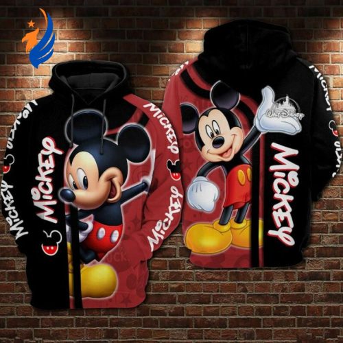 Mickey Mouse Walt Disney 3 Over Print 3d Hoodie Zip Hoodie Mickey Mouse Walt Disney 3 Over Print 3d Hoodie Zip Hoodie
