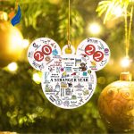 Mickey Mouse Year in Review Christmas Ornament 2022 Ornament