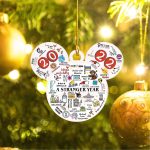 Mickey Mouse Year in Review Christmas Ornament 2022 Ornament
