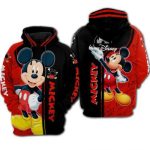Mickey Mouseu Hoodie Zip Hoodie 3D 1