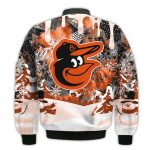 MLB Baltimore Orioles Snoopy Dabbing The Peanuts Bomber Jacket