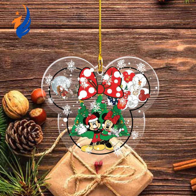 Mouse And Friends Surprise Christmas Ornament, Mickey Christmas Ornament