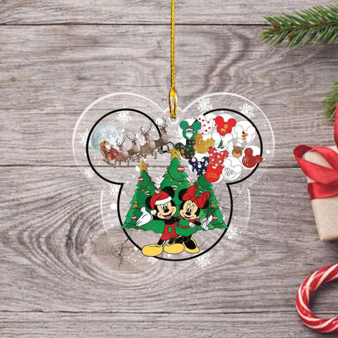 Mouse And Friends Surprise Christmas Ornament, Mickey Christmas Ornament