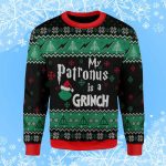 My Patronus Is Grinches Ugly Christmas Sweater Gift Xmas My Patronus Is Grinches Ugly Christmas Sweater Gift Xmas