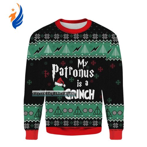 My Patronus Is Grinches Ugly Christmas Sweater, Grinches Lovers Ugly Sweater Over Print, 2022 Christmas Ugly Sweatshirt Hoodie My Patronus Is Grinches Ugly Christmas Sweater, Grinches Lovers Ugly Sweater Over Print, 2022 Christmas Ugly Sweatshirt Hoodie