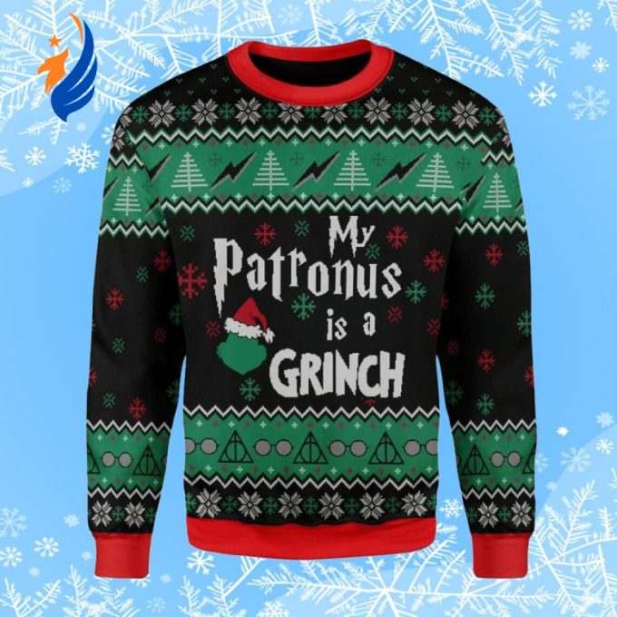 My Patronus Is Grinches Ugly Christmas Sweater Tshirt Hoodie Apparel,Christmas Ugly Sweater,Christmas Gift,Gift Christmas 2022 My Patronus Is Grinches Ugly Christmas Sweater Tshirt Hoodie Apparel,Christmas Ugly Sweater,Christmas Gift,Gift Christmas 2022