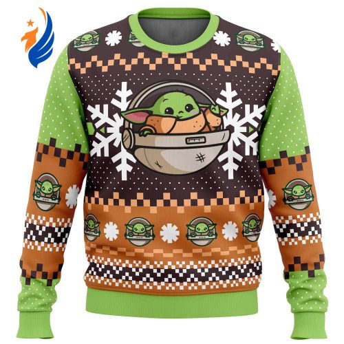New Baby Yoda Star Wars Ugly Christmas Sweater New Baby Yoda Star Wars Ugly Christmas Sweater