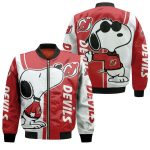 New Devils Snoopy Lover Bomber Jacket  – Gift for Men Women New Devils Snoopy Lover Bomber Jacket  – Gift for Men Women