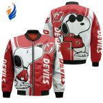 New Devils Snoopy Lover Bomber Jacket  – Gift for Men Women New Devils Snoopy Lover Bomber Jacket  – Gift for Men Women