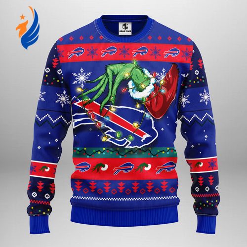 NFL Buffalo Bills Grinches Christmas Ugly Sweater -LaP NFL Buffalo Bills Grinches Christmas Ugly Sweater -LaP