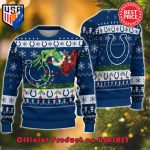 NFL INDIANAPOLIS COLTS GRINCH HAND WITH LOGO UGLY CHRISTMAS SWEATER NFL INDIANAPOLIS COLTS GRINCH HAND WITH LOGO UGLY CHRISTMAS SWEATER