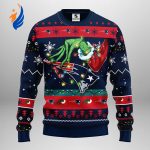 NFL New England Patriots Grinches Christmas Ugly Sweater -LaP NFL New England Patriots Grinches Christmas Ugly Sweater -LaP