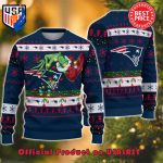 NFL NEW ENGLAND PATRIOTS GRINCH HAND WITH LOGO UGLY CHRISTMAS SWEATER NFL NEW ENGLAND PATRIOTS GRINCH HAND WITH LOGO UGLY CHRISTMAS SWEATER