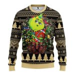 Nfl New Orleans Saints Grinches Hug  Ugly Christmas Sweater, All Over Print Sweatshirt