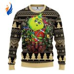 Nfl New Orleans Saints Grinches Hug  Ugly Christmas Sweater, All Over Print Sweatshirt