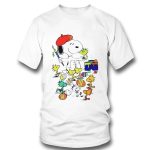 Snoopy Easter Eggs T-Shirt: Vibrant Painter Design for a Fun and Festive Look!