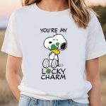 Peanuts St Patricks Snoopy Lucky Charm T Shirt Peanuts St Patricks Snoopy Lucky Charm T Shirt