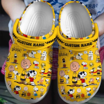 Personalized Cool Snoopy And Charlie Brown Cartoon Clogs Personalized Cool Snoopy And Charlie Brown Cartoon Clogs