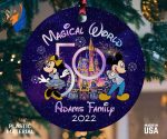 Personalized Disney 50th Anniversary Ornament, Mickey Minnie Ornament Personalized Disney 50th Anniversary Ornament, Mickey Minnie Ornament