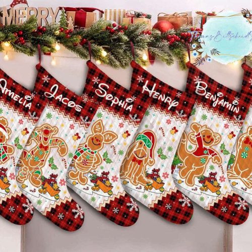 Get Festive with Personalized Disney Christmas Stockings – Winnie the Pooh & Friends
