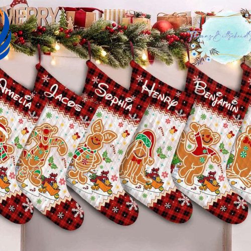 Get Festive with Personalized Disney Christmas Stockings - Winnie the Pooh & Friends