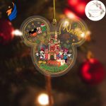 Personalized Disney Couple Christmas Ornament, Mickey and Friends Christmas Castle, Disney Christmas Ornament Personalized Disney Couple Christmas Ornament, Mickey and Friends Christmas Castle, Disney Christmas Ornament