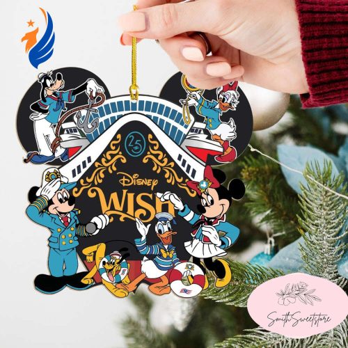 Personalized Disney Cruise Ornament, Disney Christmas Ornament, Mickey and Friends Ornament Personalized Disney Cruise Ornament, Disney Christmas Ornament, Mickey and Friends Ornament