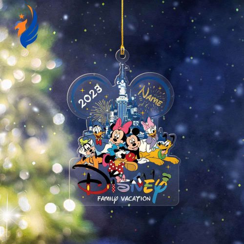 Personalized Disney Family Vacation Mickey And Friends Disney Christmas Ornament Personalized Disney Family Vacation Mickey And Friends Disney Christmas Ornament
