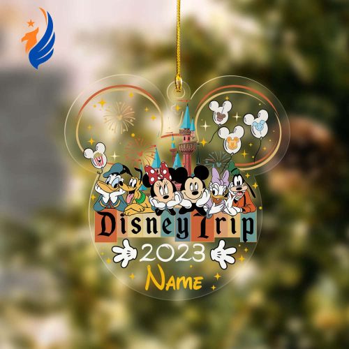 Personalized Disney Trip Mickey And Friends Disney Christmas Ornament Personalized Disney Trip Mickey And Friends Disney Christmas Ornament