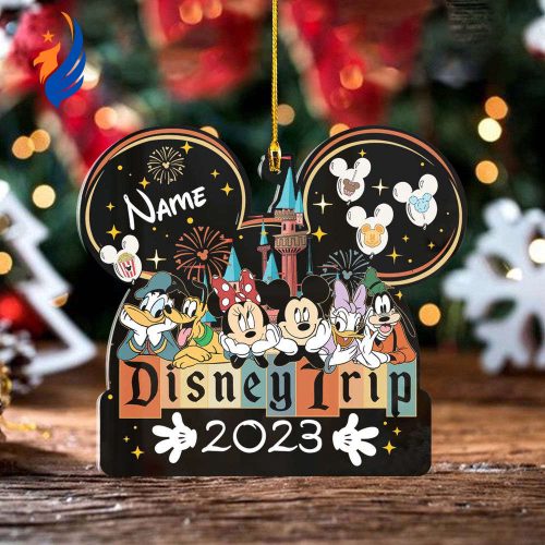 Personalized Disney Trip Mickey And Friends Disney Christmas Ornament Personalized Disney Trip Mickey And Friends Disney Christmas Ornament