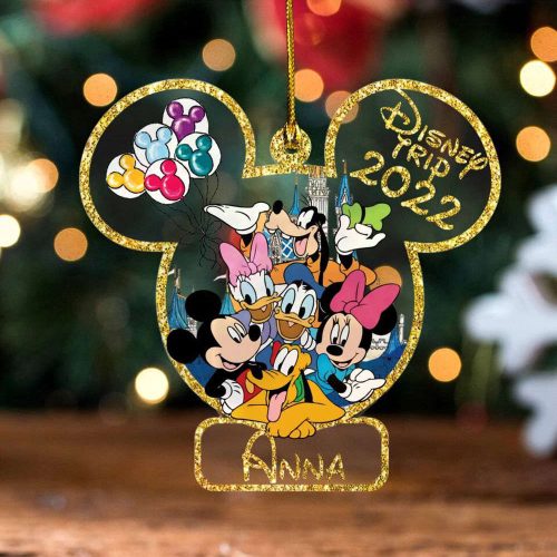 Personalized Disney Trip Mickey And Friends Disney Christmas Ornament Personalized Disney Trip Mickey And Friends Disney Christmas Ornament