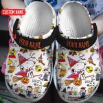 Personalized Funny Snoopy Halloween Unisex Clogs, Unique Gift For Kids & Adults