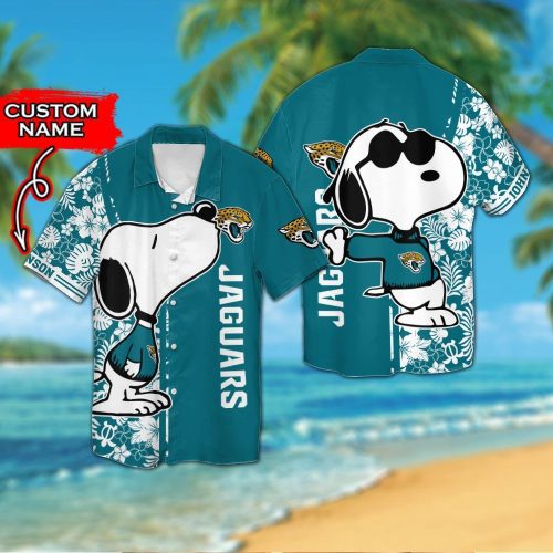 Custom Jacksonville Jaguars & Snoopy Hawaiian Shirt – Unique Personalized Design! Custom Jacksonville Jaguars & Snoopy Hawaiian Shirt – Unique Personalized Design!