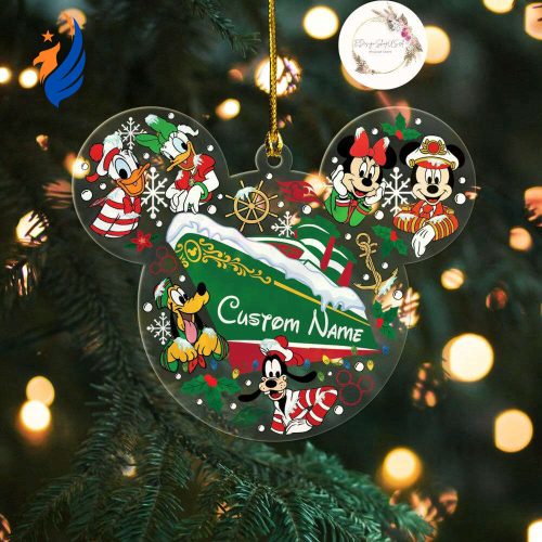 Personalized Mickey and Friends Cruise Disney Christmas Ornament, Disney Christmas Ornament Personalized Mickey and Friends Cruise Disney Christmas Ornament, Disney Christmas Ornament