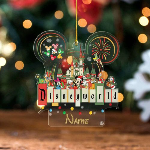 Personalized Mickey And Friends Disney Christmas Ornament Personalized Mickey And Friends Disney Christmas Ornament