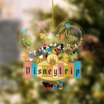 Personalized Mickey And Friends Disney Christmas Ornament