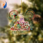 Personalized Mickey And Friends Disney Christmas Ornament