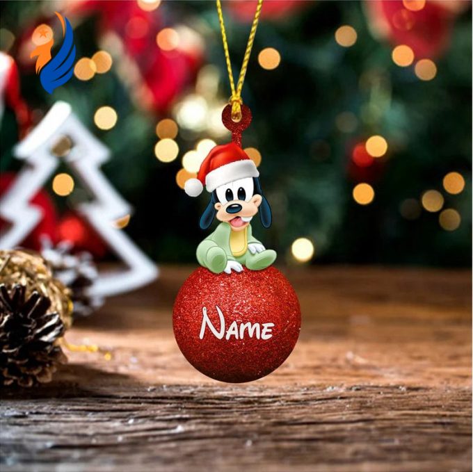 Personalized Mickey And Friends Disney Christmas Ornament Personalized Mickey And Friends Disney Christmas Ornament