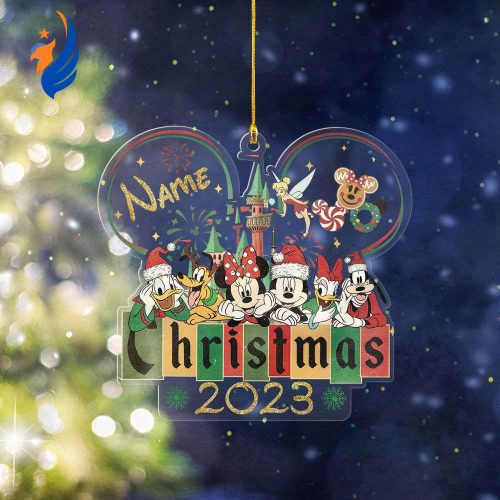 Personalized Mickey And Friends Disney Christmas Ornament Personalized Mickey And Friends Disney Christmas Ornament