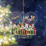 Personalized Mickey And Friends Disney Christmas Ornament Personalized Mickey And Friends Disney Christmas Ornament