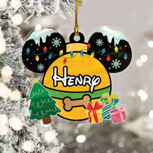 Personalized Mickey And Friends Disney Christmas Ornament Personalized Mickey And Friends Disney Christmas Ornament