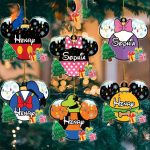 Personalized Mickey And Friends Disney Christmas Ornament
