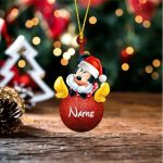 Personalized Mickey And Friends Disney Christmas Ornament Personalized Mickey And Friends Disney Christmas Ornament
