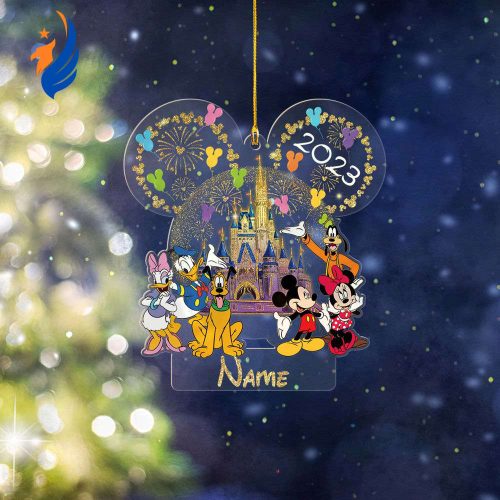 Personalized Mickey And Friends Disney Christmas Ornament Personalized Mickey And Friends Disney Christmas Ornament