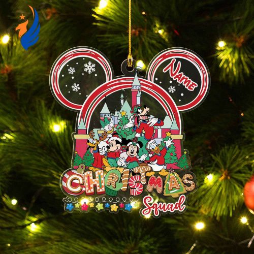 Personalized Mickey And Friends Disney Christmas Ornament Personalized Mickey And Friends Disney Christmas Ornament