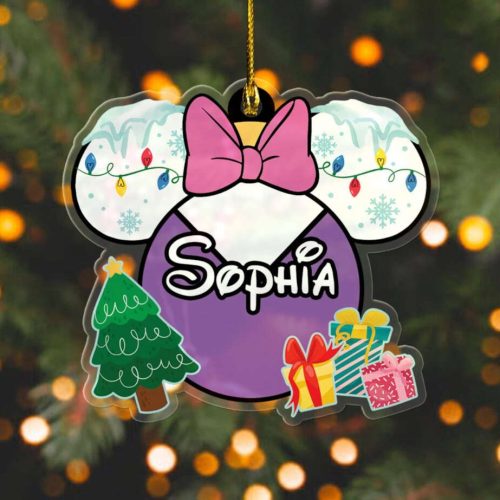 Personalized Mickey And Friends Disney Christmas Ornament Personalized Mickey And Friends Disney Christmas Ornament