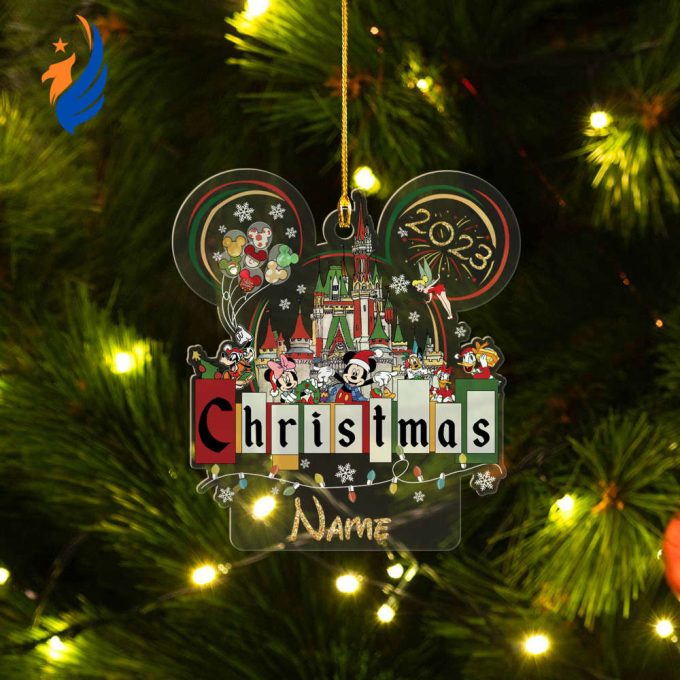 Personalized Mickey And Friends Disney Christmas Ornament Personalized Mickey And Friends Disney Christmas Ornament