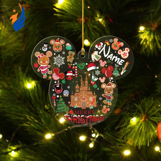 Personalized Mickey And Friends Disney Christmas Ornament Personalized Mickey And Friends Disney Christmas Ornament